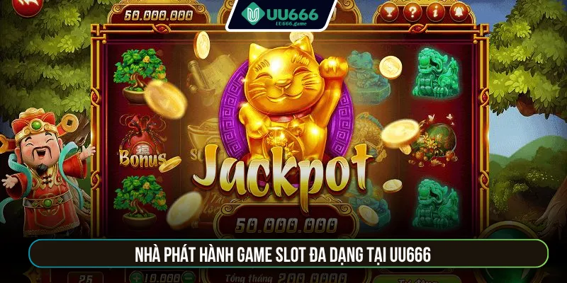 Nhà phát hành game slot đa dạng tại UU666